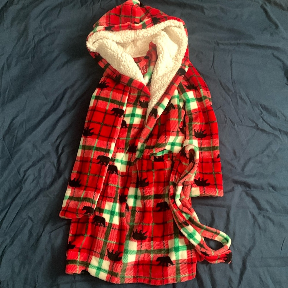 Christmas kids housecoat